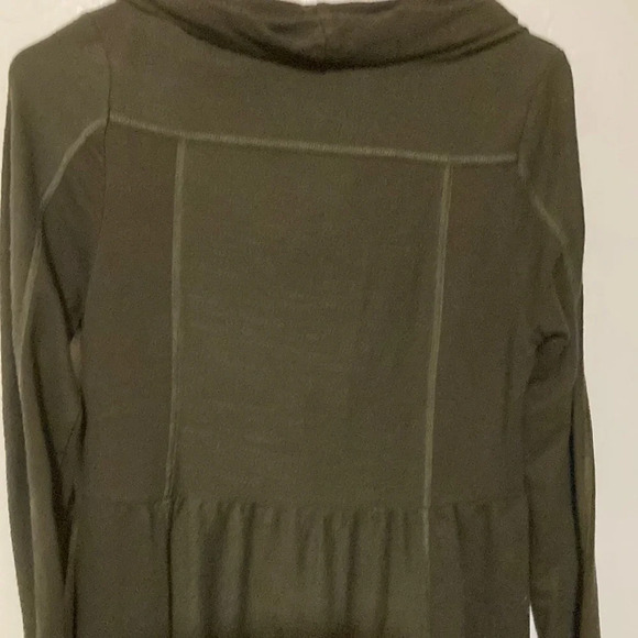 🌈 Saturday Sunday 100% cotton east fit low cowl neck M - Picture 6 of 8